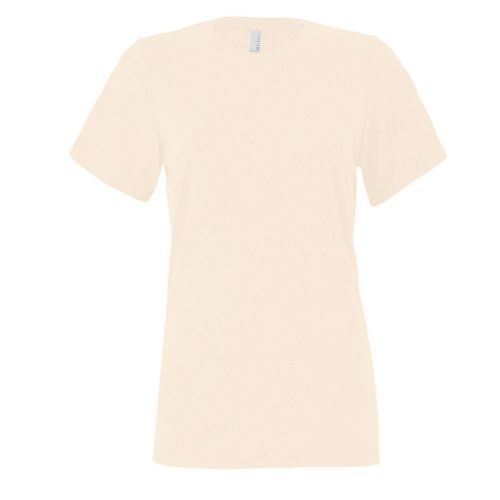 Bella Canvas Women's Relaxed Jersey Short Sleeve Tee Heather Natural